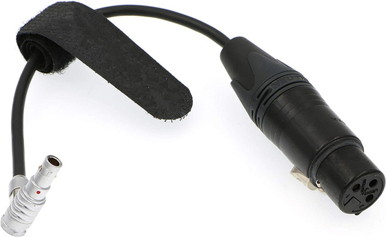 Kamera-Audiokabel Lemo rechtwinkliger 00 5 Pin Male To XLR 3 Pin Female For Z Nocken E2