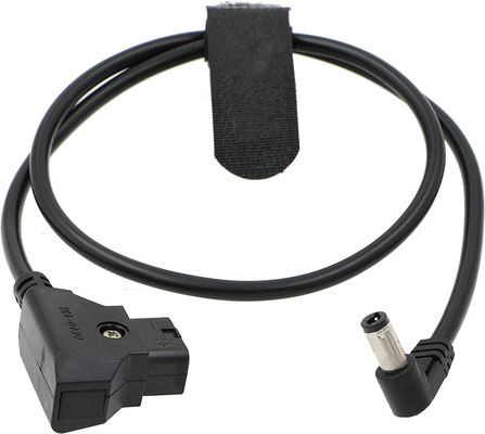 Anton Bauers Power Tap-D-Hahn zu rechtwinkligen Kabel KiPRO LCD der Kamera-DC2.1 Monitoren