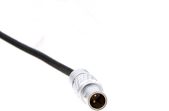 Lemo 2 Pin Male 2 Pin Male Right Angle Teradek zur Bindung ARRI Alexa Camera Power Cable
