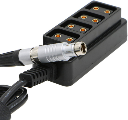 Fischer Männlich 3 Pin RS bis 4 Port D Tap Weiblich HUB Adapter Splitter Kabel für ARRI Kameras
