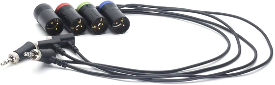 50cm verriegelbare 3pin XLR Männlich bis 3,5 Audio Kabel für Sony D11 Kopfhörer Rückgabe von NEUTRIK