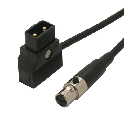 Weiblicher Mini-XLR-Verbindungsstück-Kabel 4 Pin XLR zu 2 Pin Kabel Dtap/Powertap/Ptap
