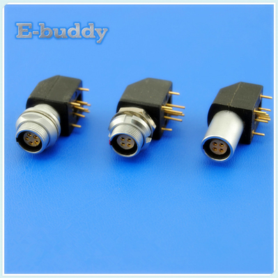 2 Pin-Leiterplatte-Verbindungsstück-Rückseite installierter Ellbogen-Sockel
