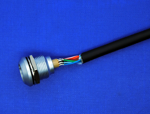 Mann zu den männlichen kundenspezifischen Stromkabeln, Pin 1K 8 Sleeved Stromversorgungs-Kabel 