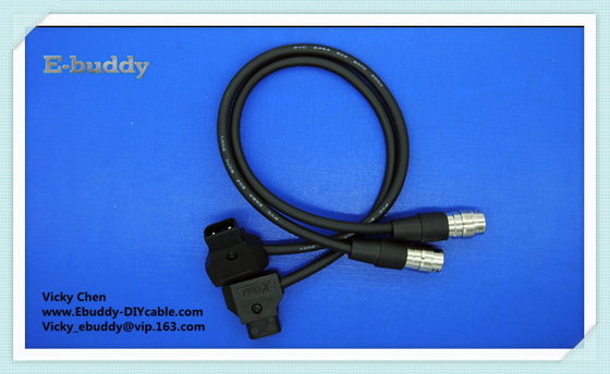 12 Sleeved P.S. Kabel PIN-Sicherheits-Gewohnheit für Sony-Kamera-Stromversorgung