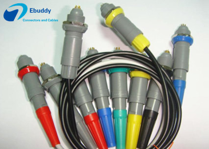 Reihe REDEL P Plastik-Lemo-Kabel-Verbindungsstück für medizinisches Verbindungsstück Industrie Endoscope
