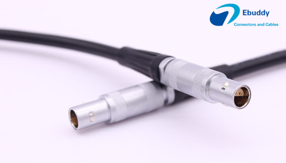 Kundenspezifisches Kabel FFA 0S 1S 2S 4pin Serien Lemo S zu 4pin schließen Kabel für Übersichtsinstrumente an