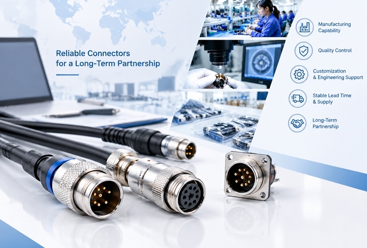 Jüngste Firmenblogs über How to Evaluate a Circular Connector Manufacturer for Long-Term Supply?