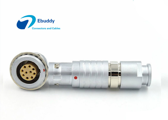 Kreisförmiger Druck/Zug-Kabel Lemo Verbindungsstück 10 EI 2B Pin FGG Größen-Stecker und Sockel