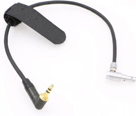 kaufen Rechtwinklige 3.5mm TRS Kamera-Audiokabel Lemo 5 Pin Right Angle Male To für Z Nocken E2 on-line-Fertigung