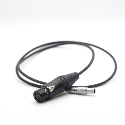 kaufen 45cm Alexa Mini Audio In Kabel XLR 3 Pins zu Lemo 0B 6 Pins Männlicher Audio Port Doppelspur Linie In on-line-Fertigung