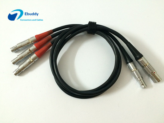 kaufen Kundenspezifischer Kabel-Service 3 Pin Fischer zu 0B 2 Pin Lemo für Bartech/Teradek on-line-Fertigung