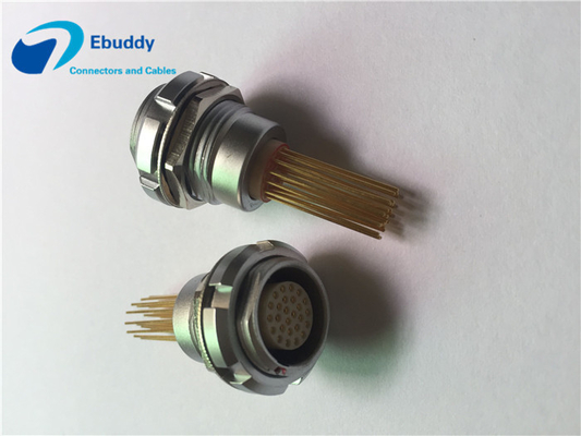 kaufen 26 Pin-Flanschdose-PWB-Leiterplatten-Verbinder ECG 2B mit 2 Nüssen reparierten Behälter online manufacture