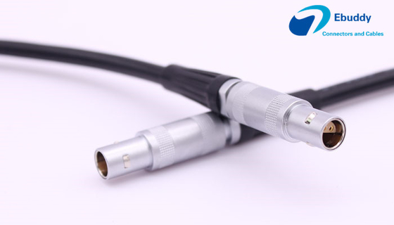 kaufen Kundenspezifisches Kabel FFA 0S 1S 2S 4pin Serien Lemo S zu 4pin schließen Kabel für Übersichtsinstrumente an on-line-Fertigung