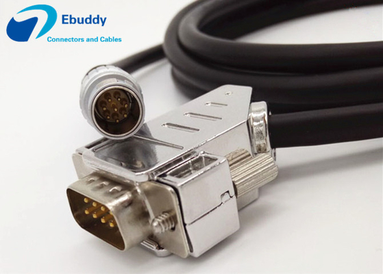 kaufen Lemo 8pin zu kundenspezifischem männlichem Kabel Stromkabel DB9 Lemo FGG.1B.308 für topcon Tachymeter online manufacture
