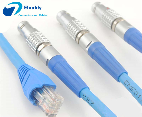 kaufen Stempel Lemo-Kabelservice Lemo FGG zu RJ45 Cat5e-/schild Cat6/Cat7 Ethernet-Kabel online manufacture