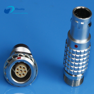 kaufen Kompatible Reihen-Verbindungsstücke Lemo B männlich und weiblicher Stecker und Sockel FGA EGA 1B 8pin on-line-Fertigung