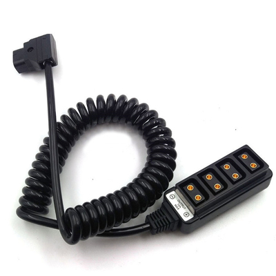 kaufen Mann D-Hahn-Kamera-Verbindungs-Kabel Ptap Powertap zum weiblichen Kabel des Frühlings-4* on-line-Fertigung