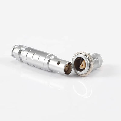 Qualität  Lemo Coaxial Connector FFA ERA Series Single-core Half-Moon Aviation Plug Socket Fabrik