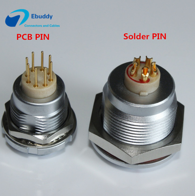 kaufen IP 50, das Reihen-Verbindungsstücke ECG 2-32 Lemo B Pin-Flanschdose mit PWB/Lötmittel Pin veranschlagt online manufacture
