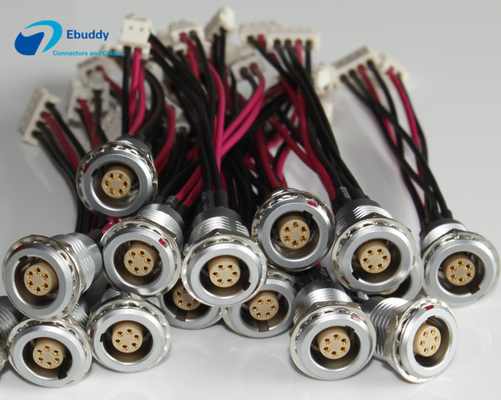 kaufen Serien-kundenspezifische Stromversorgung Lemo B verkabelt EI 0B 1B 2B 6 Pin zu Molex-Art on-line-Fertigung