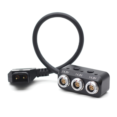 kaufen D klopfen Hahn des männliches Verbindungsstück-Kamera-Stromkabel-P zu Fischer 3 weiblichem Adapter Pin für Alexa on-line-Fertigung