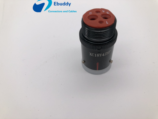 kaufen 4 Staubkappe der Pin-Kreiskabel-Verbindungsstück-XC18Y4ZHP Lemo für Stecker/Sockel on-line-Fertigung
