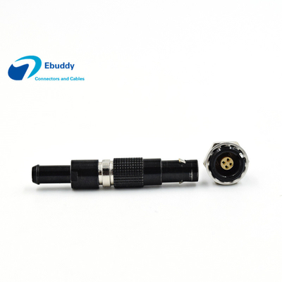 kaufen Schwarze Metallverbindungsstücke FGG.00.304/EGG.00.304 Chormed Lemo 00B M7 4pin on-line-Fertigung