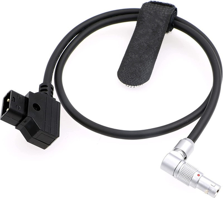 Zacuto Kameleon EVF Kamera-Stromkabel Drehbare Lemo Rechtswinkel 4 Stift Männlich bis umgekehrt D-Tap