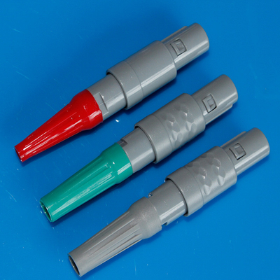Redel 4 gerader Stecker-Plastikrundsteckverbinder Pin für medizinischen Scanner