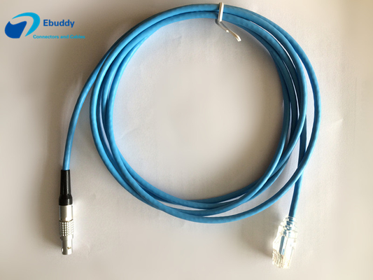 Roter Epos/Drache-Kamera-Ethernet-Verbindungs-Kabel Lemo 9 Pin Mannesdem kabel zu des Ethernet-RJ45