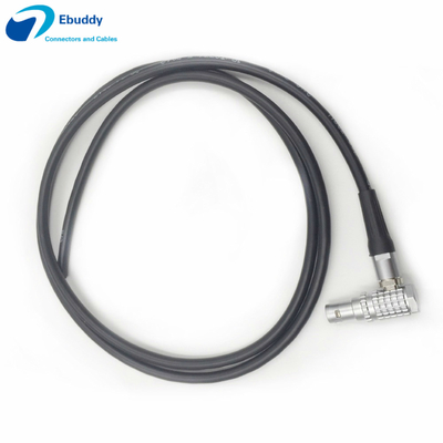 2 Verbindungsstück-Kabel Pin Elbow Lemo Male Tos freier Anschlussleitungs-1M (39 Zoll)