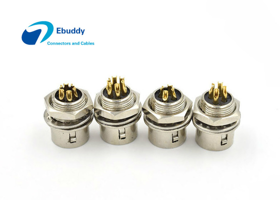 4 Pin 6 Rundsteckverbinder Pin-Flanschdose  HR10A-7R-4S/HR10A-7R-6S