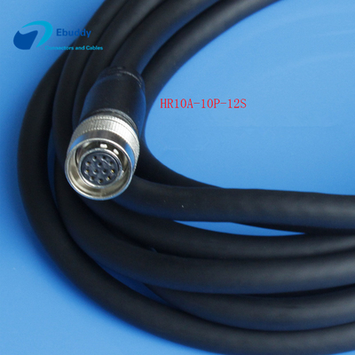 Hirose 12 Pin-Fliegen-Kamera-Verbindungs-Kabel für CD-Kamera-Stromversorgung HR10A-10P-12S