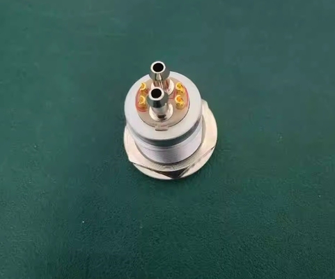 M18 Hybrid-Pneumatisch-elektrische Verbindung 4 Signal + 2 Pneumatische Steckdose und Steckdose FGG/EGG